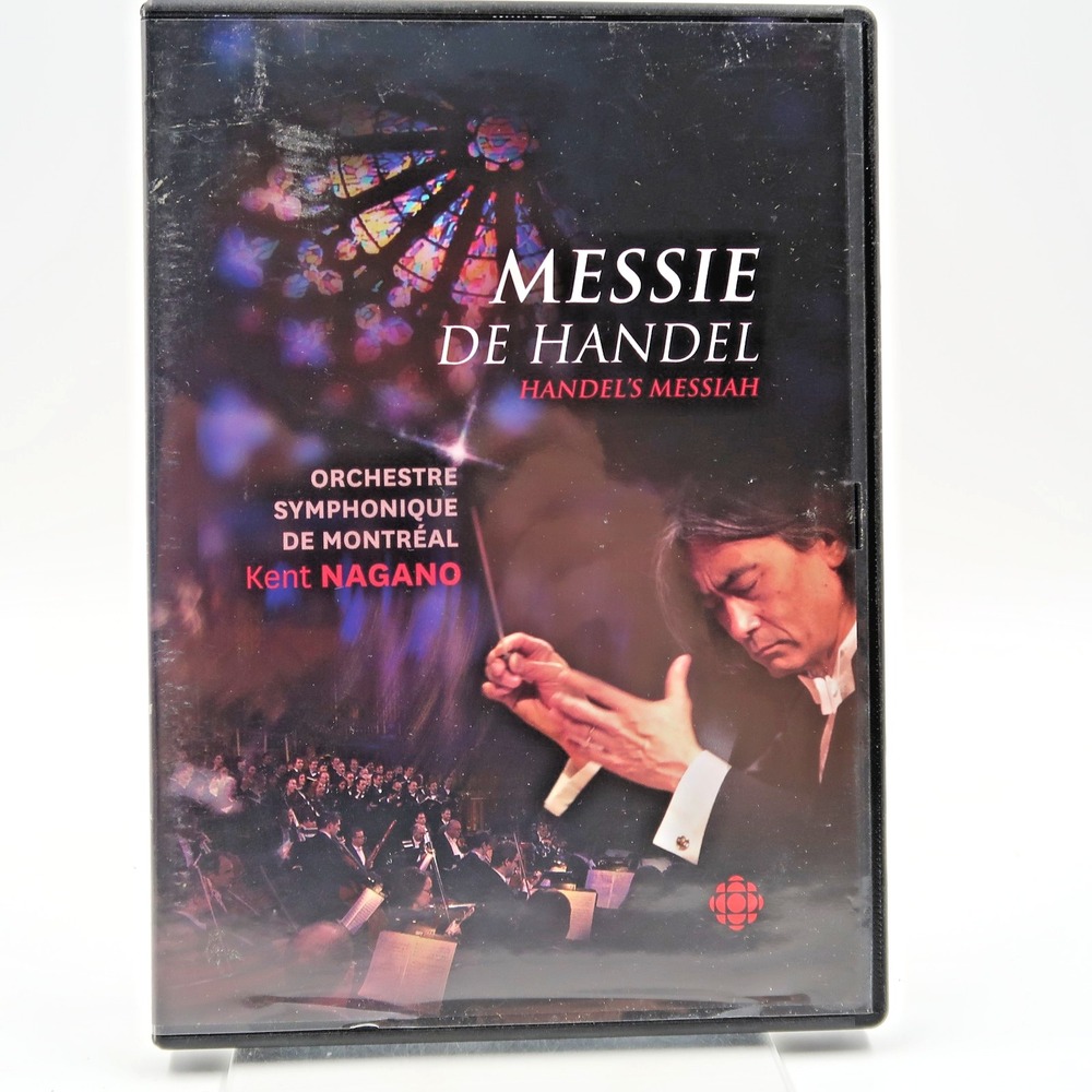 Handel's Messiah Messie De Handel Kent Nagano OSM DVD 2011 Dominique Labelle